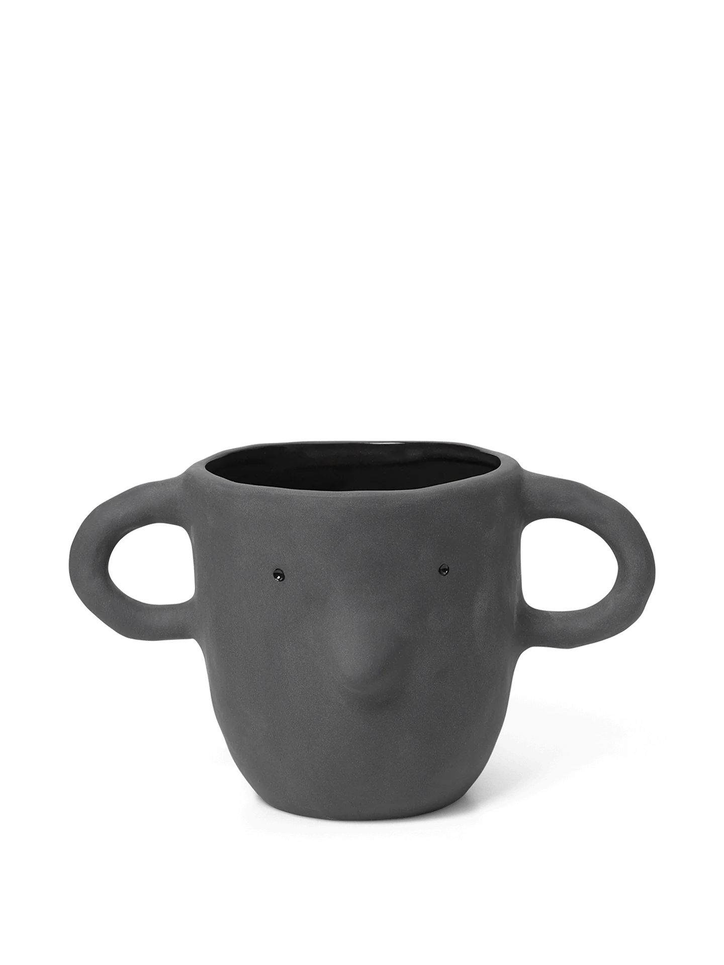 Mus Plant Pot - XL - Dark Grey
