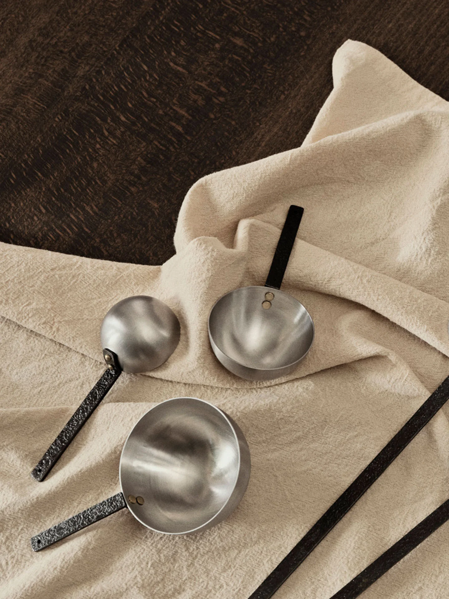 Obra Measuring Spoons - Set of 3 - Stainless Steel - Image 2
