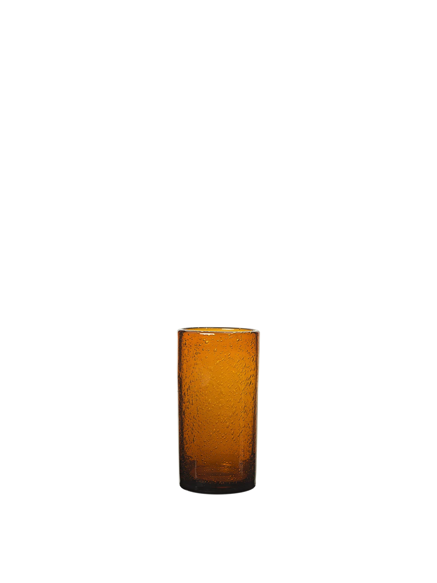 Oli Water Glass - Tall - Amber