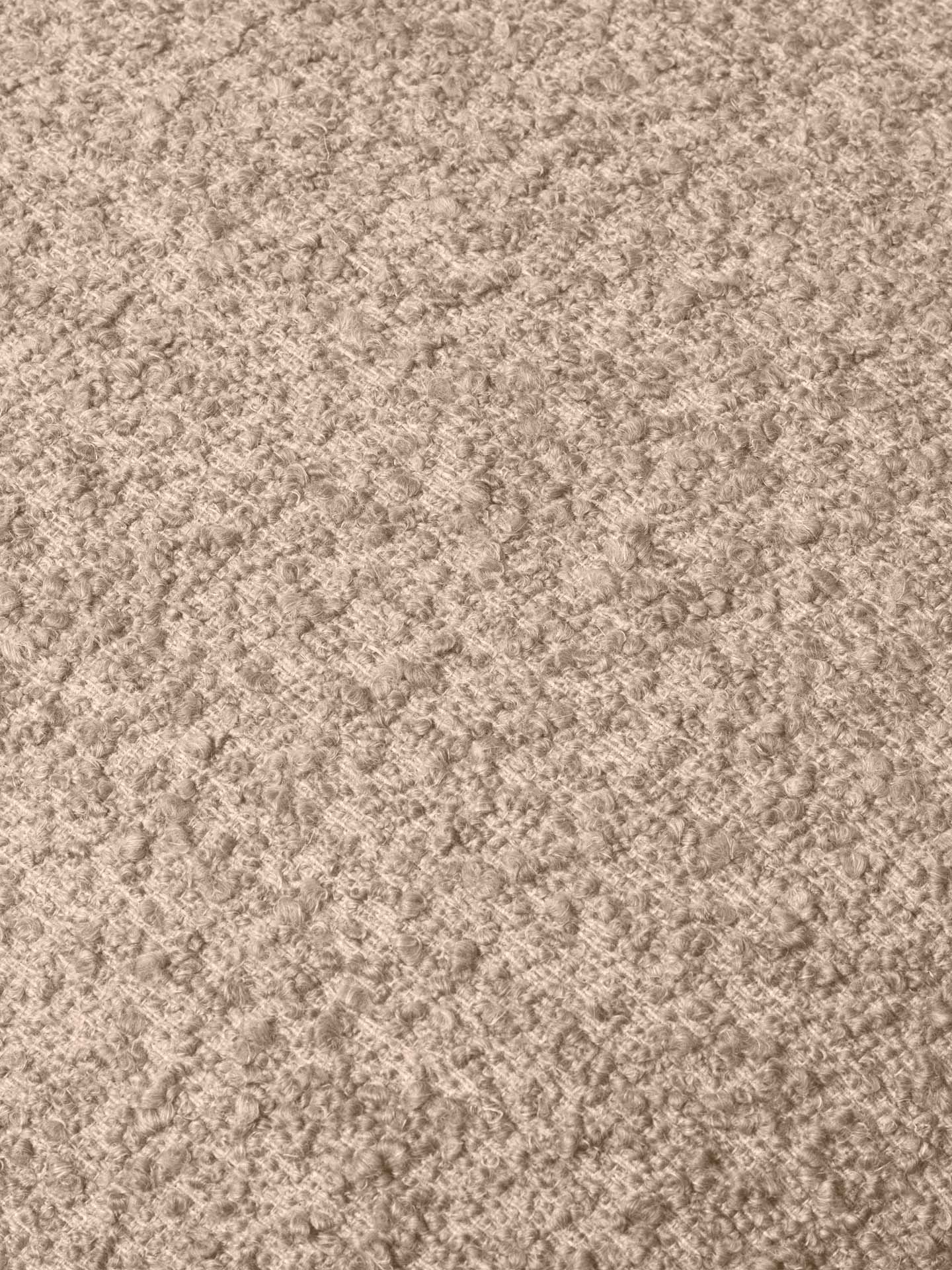 Orbo Lounge Chair - Swivel - Raw Bouclé - Natural - Image 3