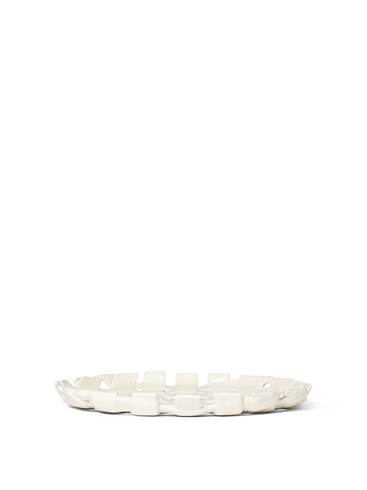 Plait Platter - Off-White