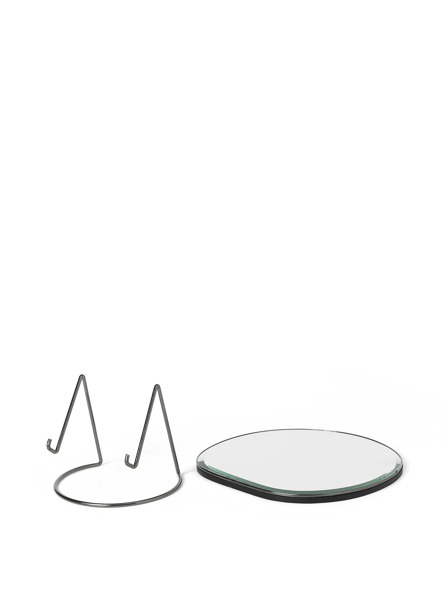 Pond Table Mirror - Dark Chrome - Image 3