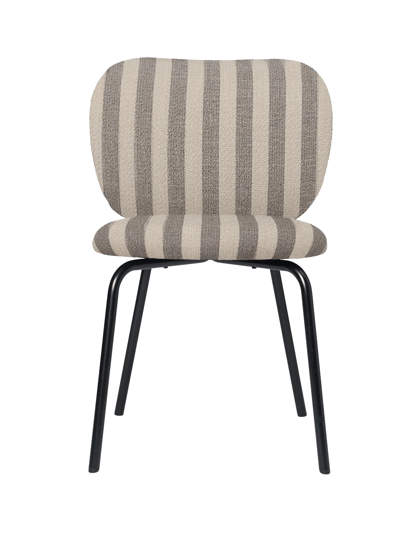 Rico Chair - Black - Louisiana - Sand/Off-White