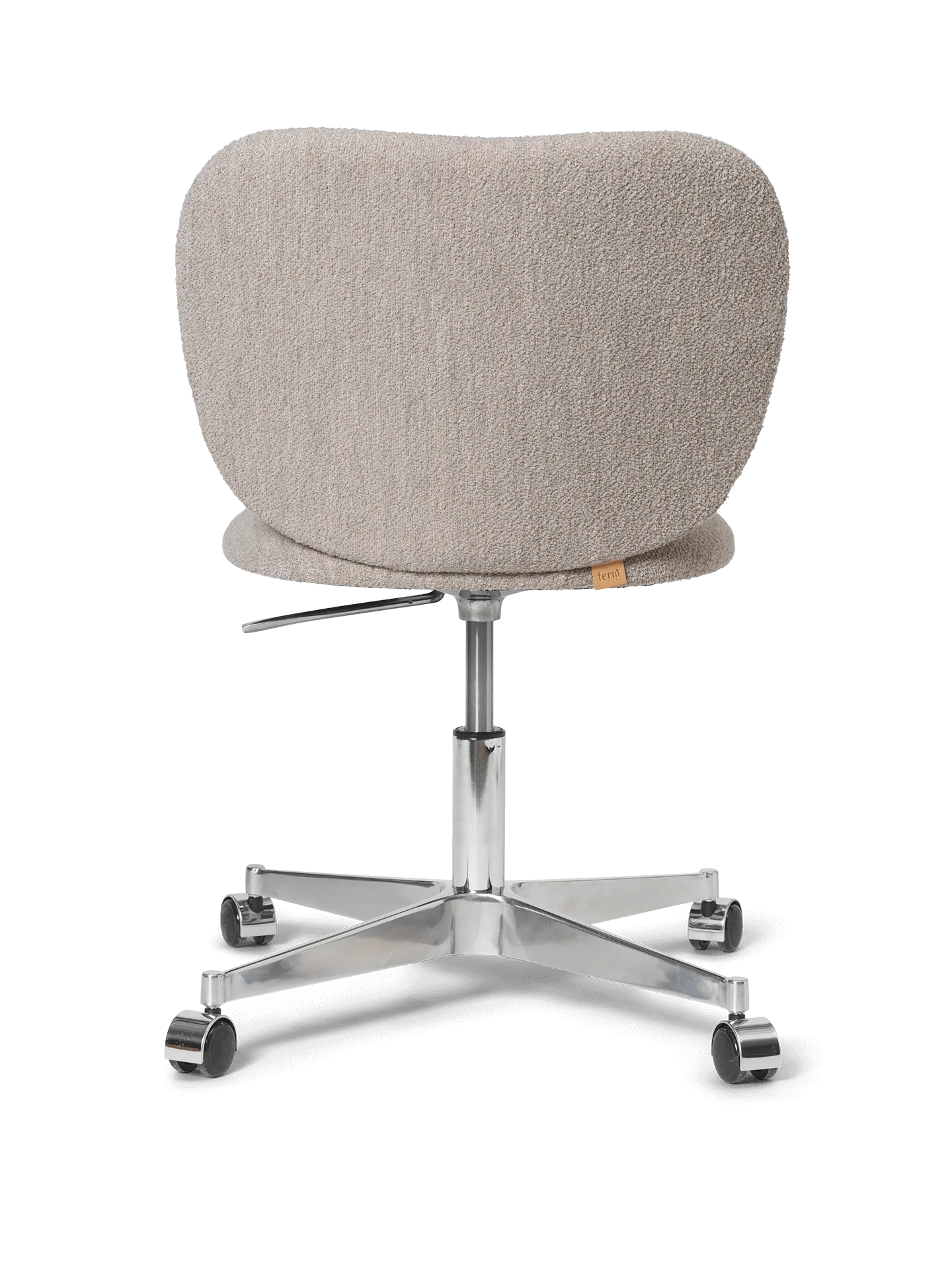 Rico Chair - Castors - Soft Bouclé - Natural - Image 6