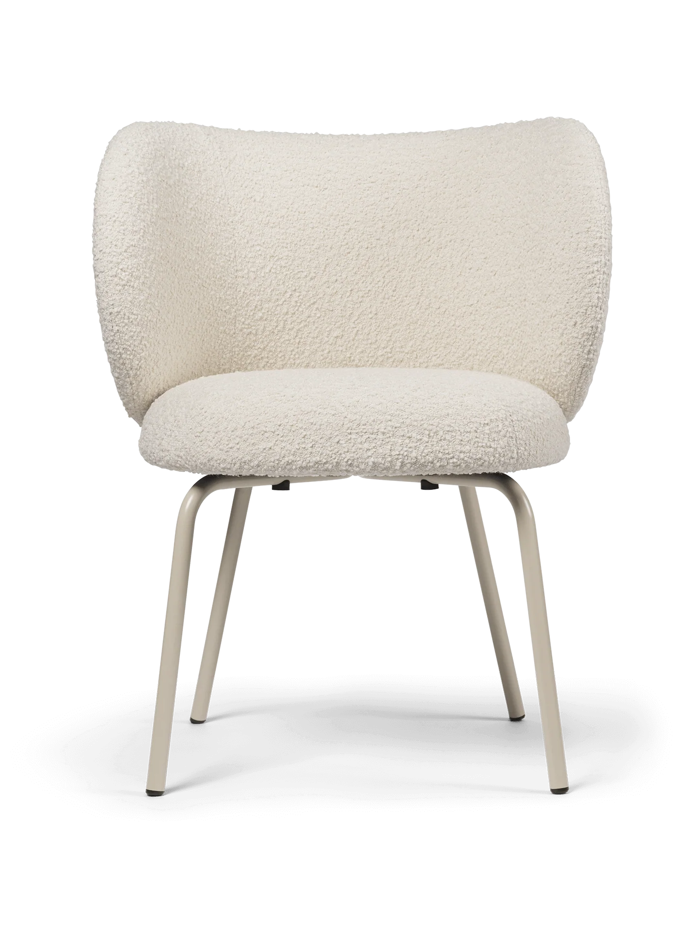 Rico Dining Chair - Cashmere - Nordic Bouclé - Off-White