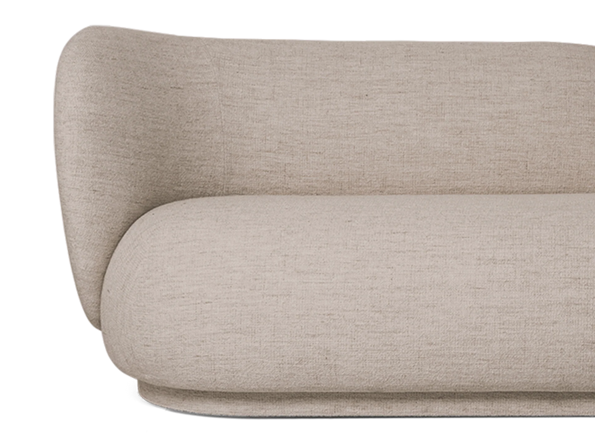 Rico Divan Left - Bouclé - Sand - Image 2