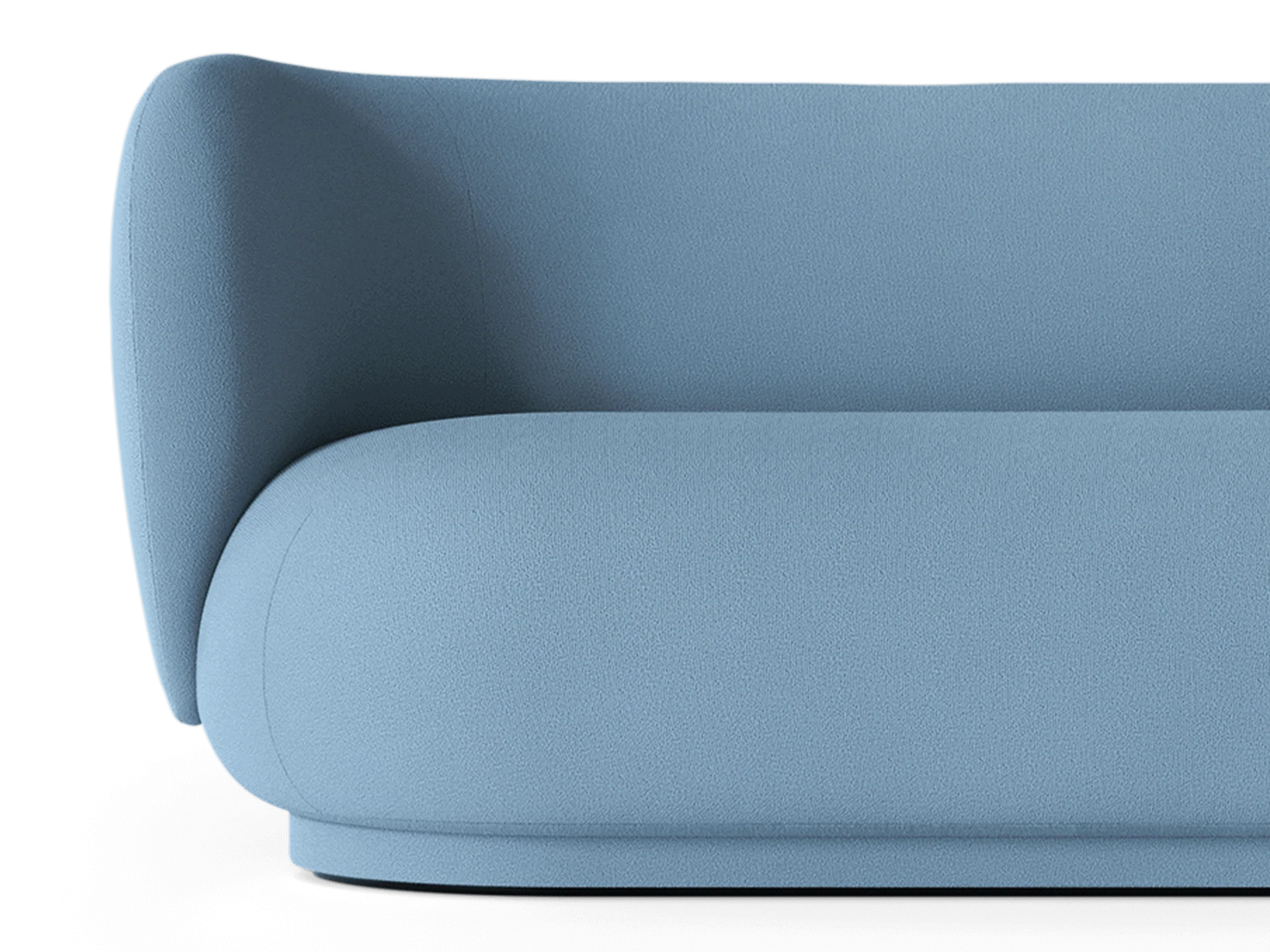 Rico Divan Left - Tonus - Light Blue - Image 2