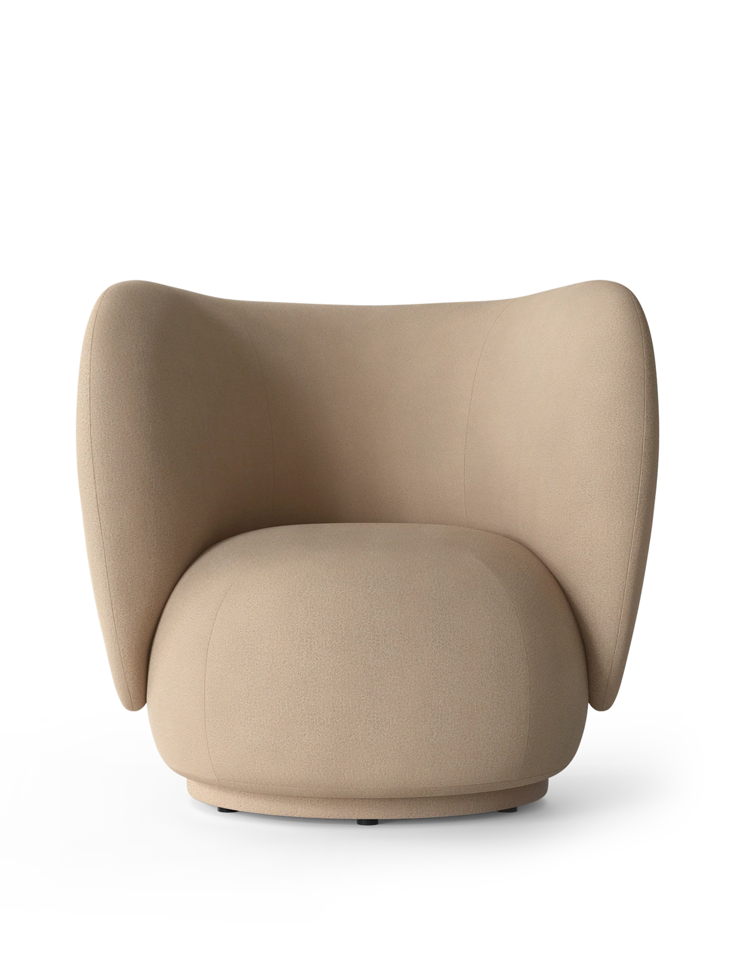 Rico Lounge Chair - Brushed - Sand