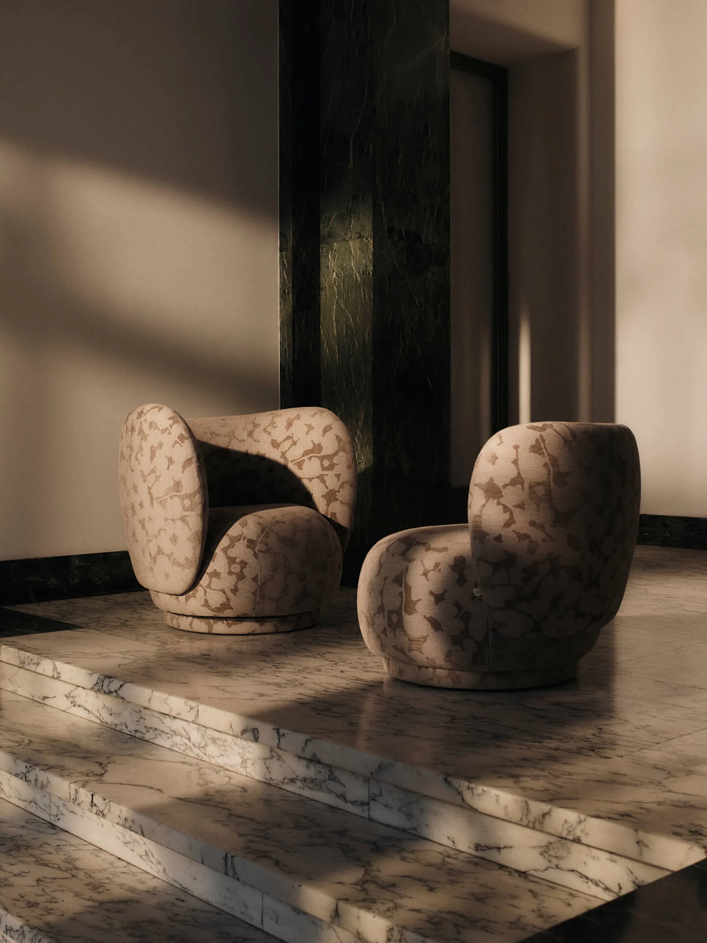 Rico Lounge Chair - Cilla - Taupe - Image 2