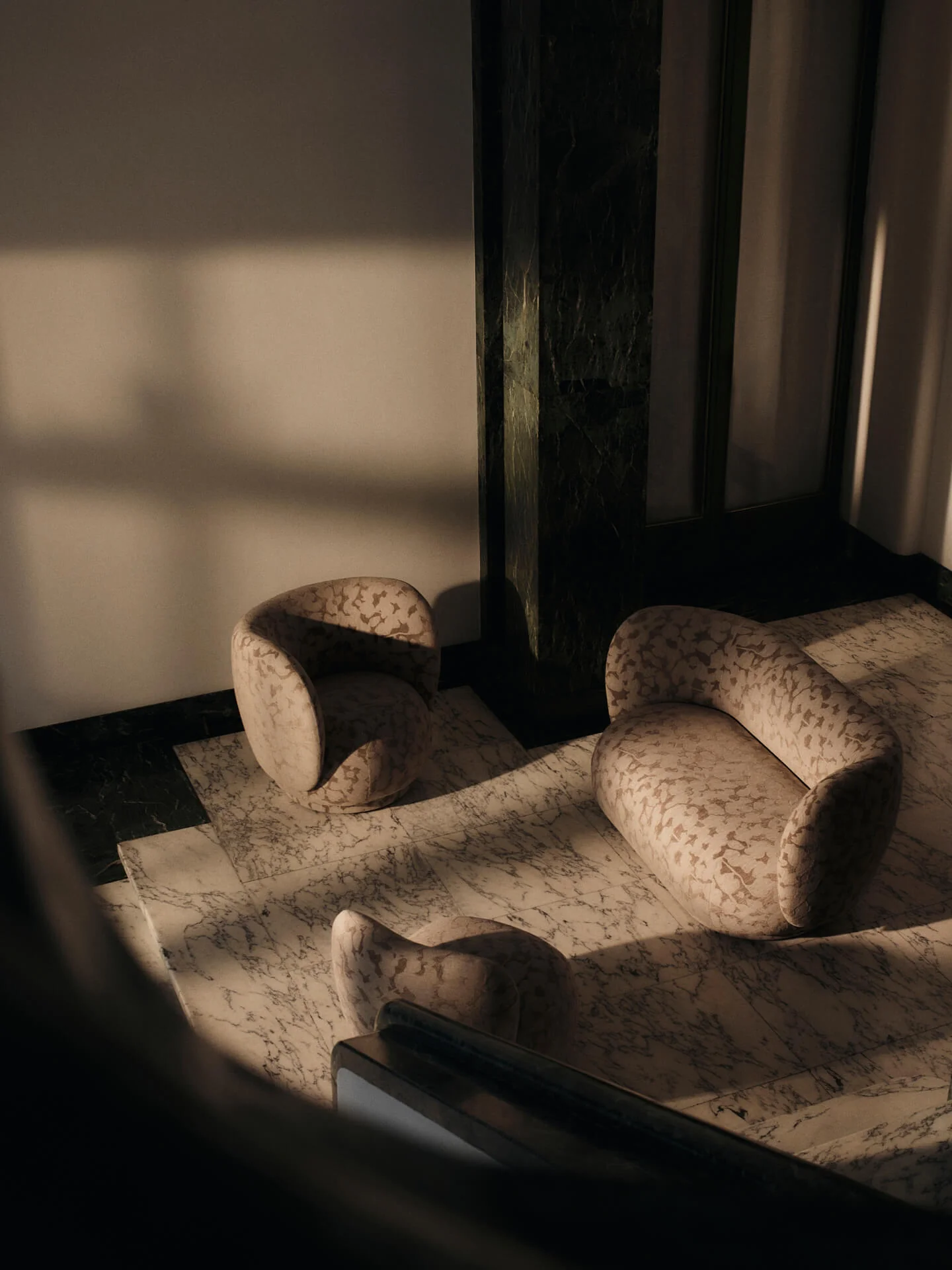 Rico Lounge Chair - Cilla - Taupe - Image 3