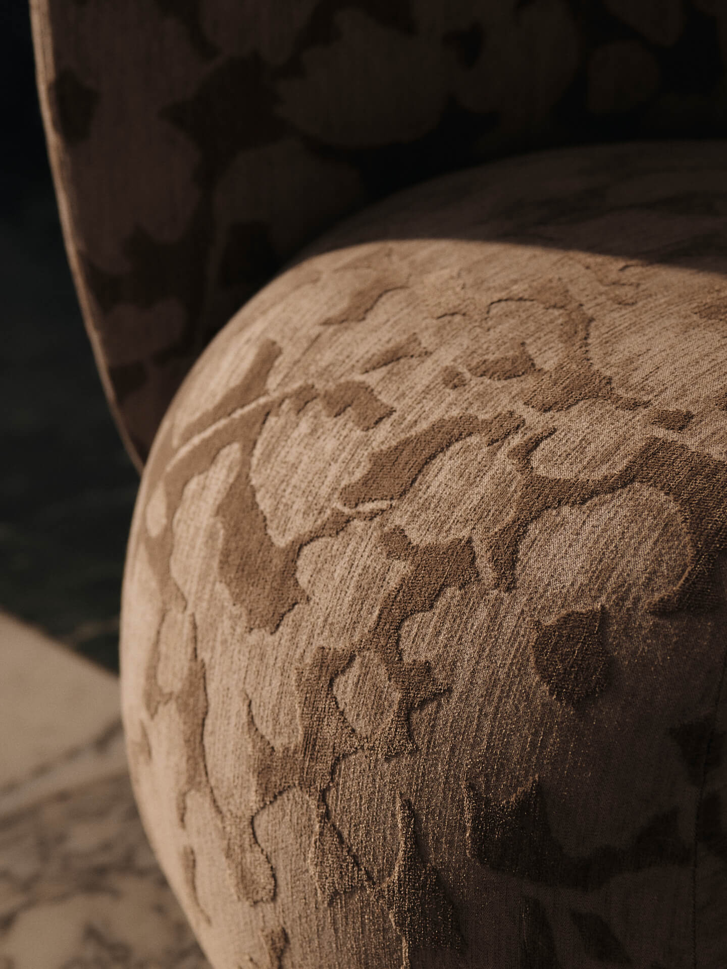 Rico Lounge Chair - Cilla - Taupe - Image 4