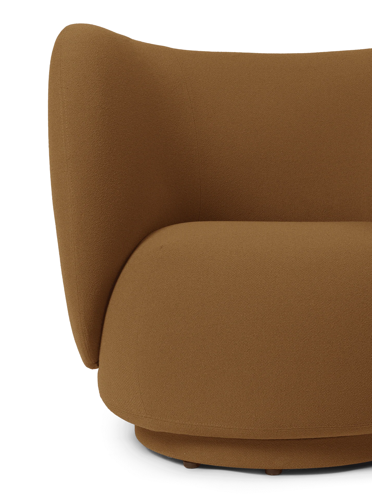 Rico Lounge Chair - Grain - Caramel - Image 2