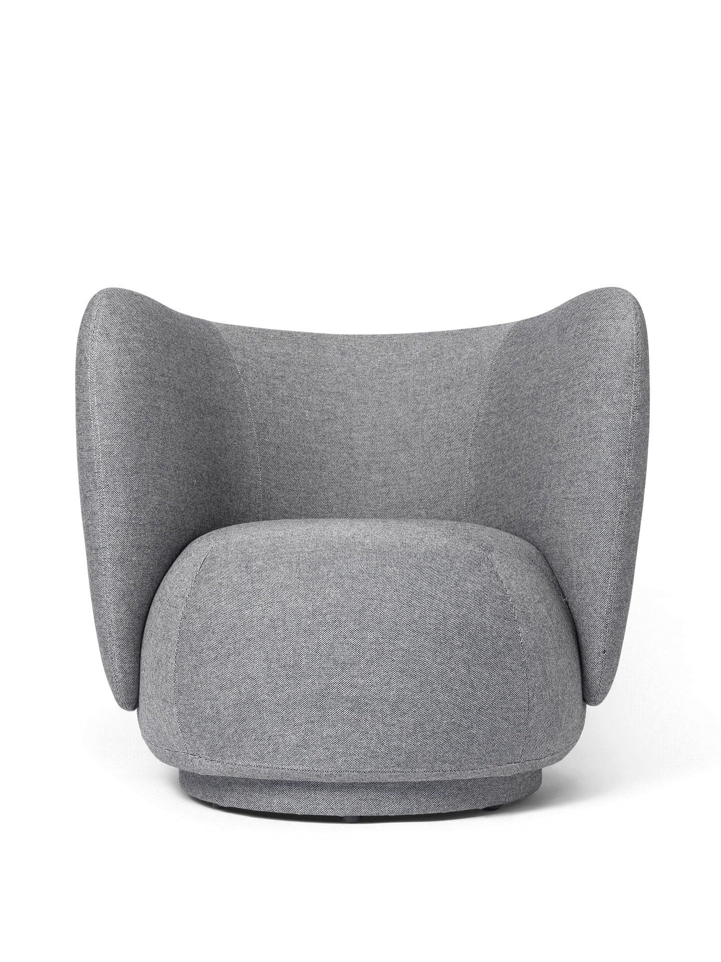 Rico Lounge Chair - Main Line Flax - Navy Melange