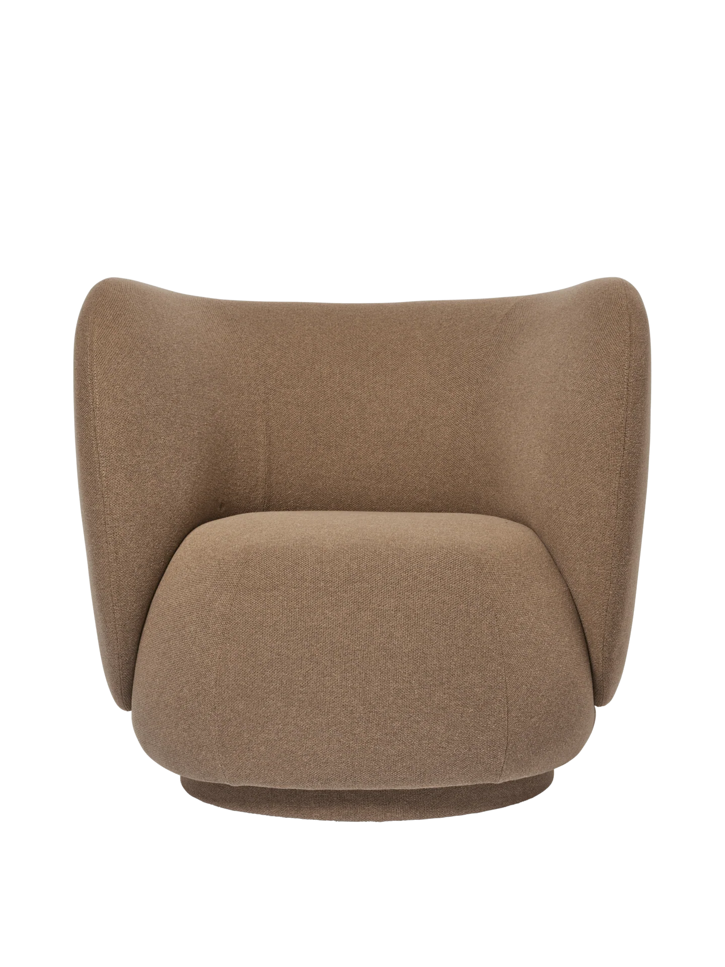 Rico Lounge Chair - Swivel - Autumn - Dark Sand