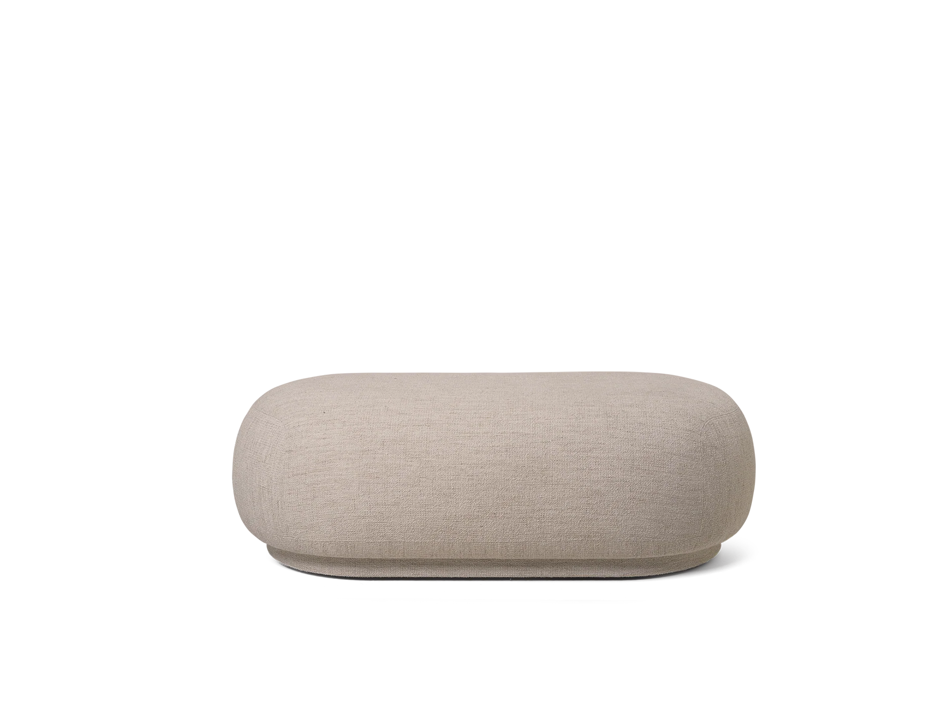 Rico Ottoman - Bouclé - Sand