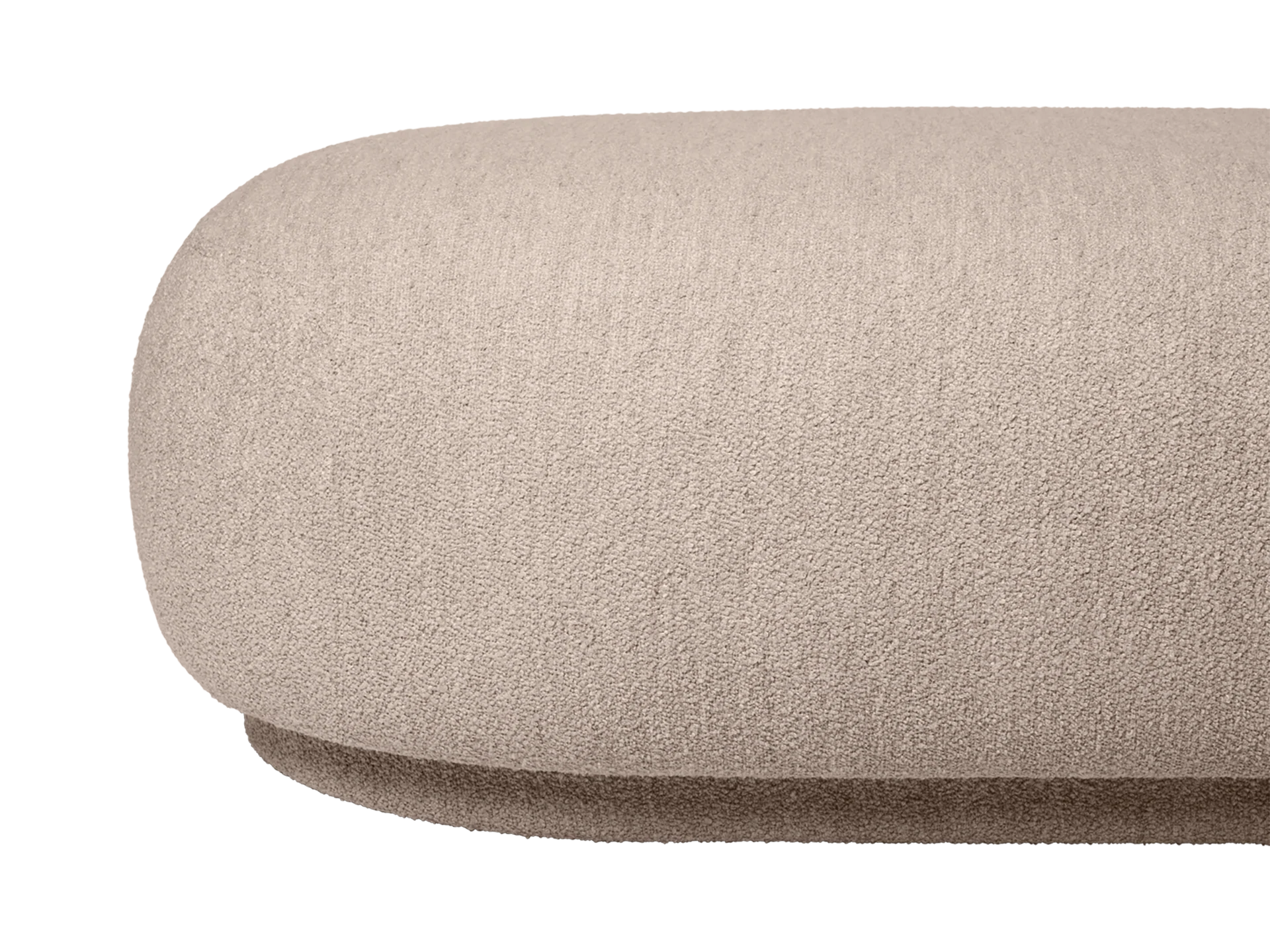 Rico Ottoman - Soft Bouclé - Natural - Image 2