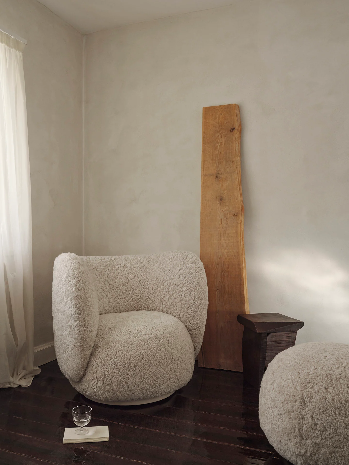 Rico Pouf - Sheepskin - Moonlight - Image 2