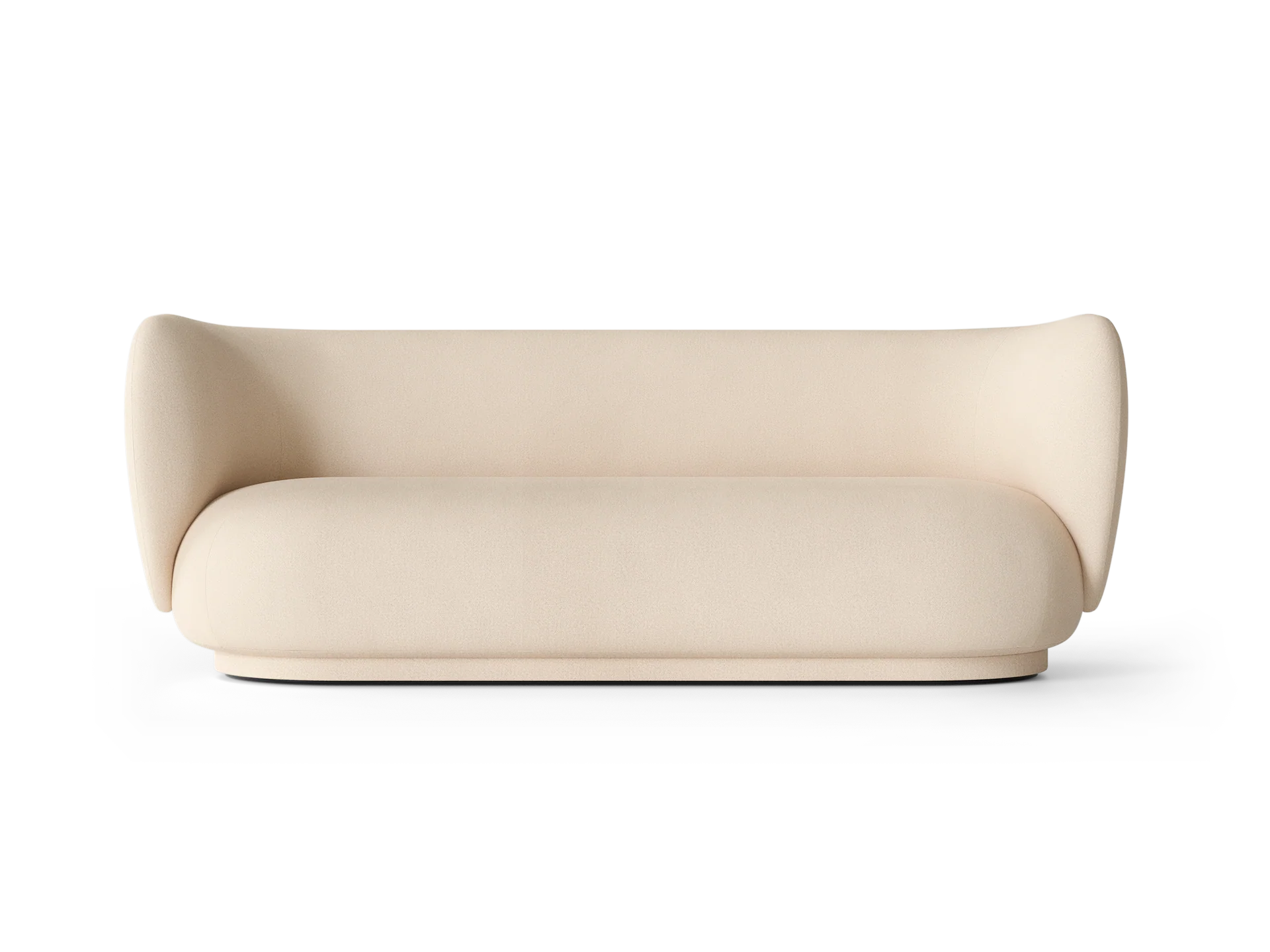 Rico Sofa 3-seater - Brushed - Off-white