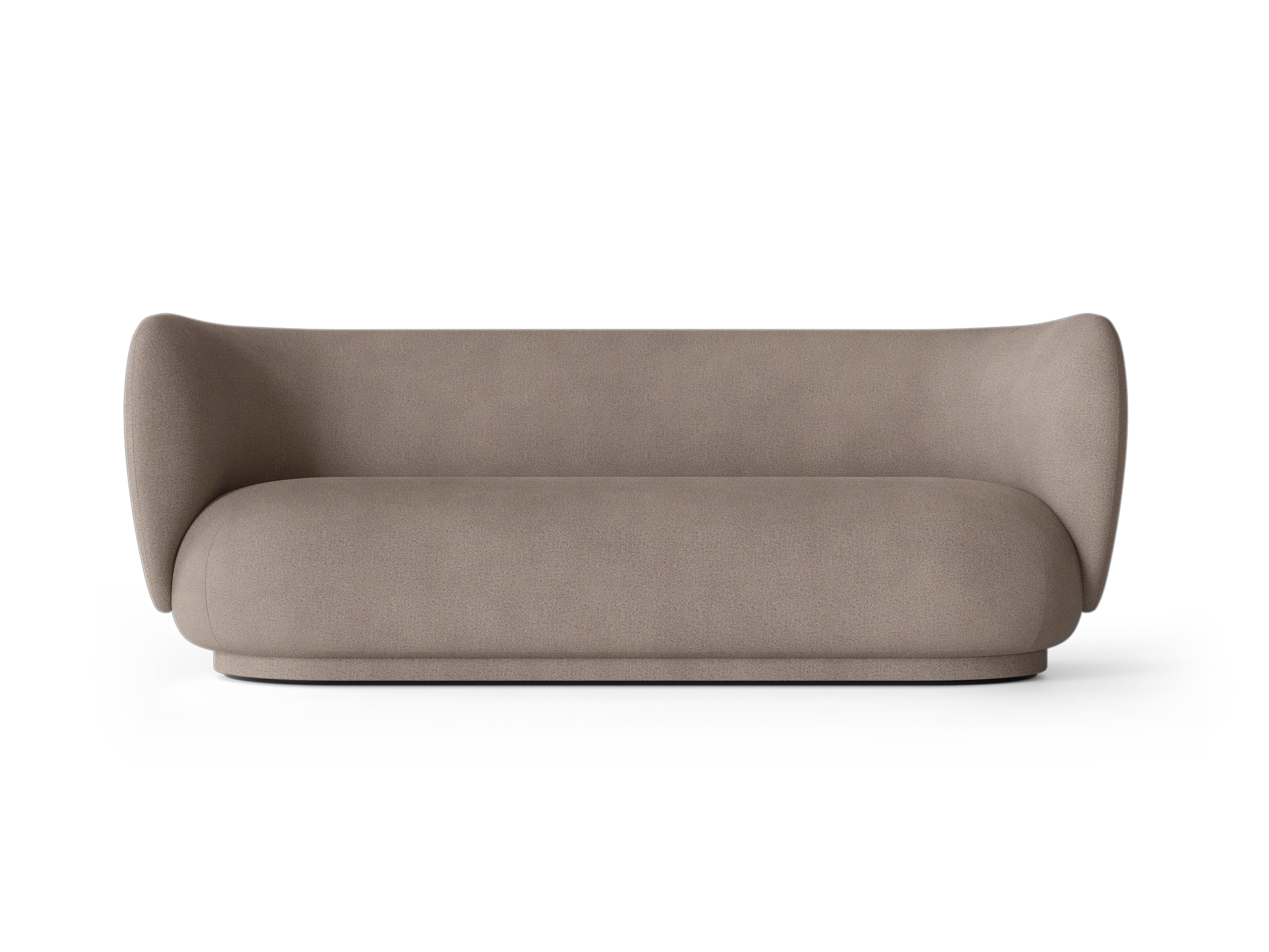 Rico Sofa 3-seater - Brushed - Warm Grey
