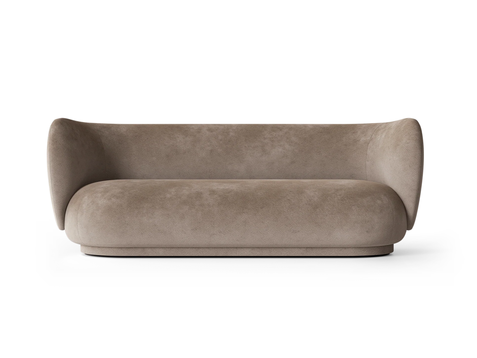 Rico Sofa 3-seater - Faded Velvet - Beige