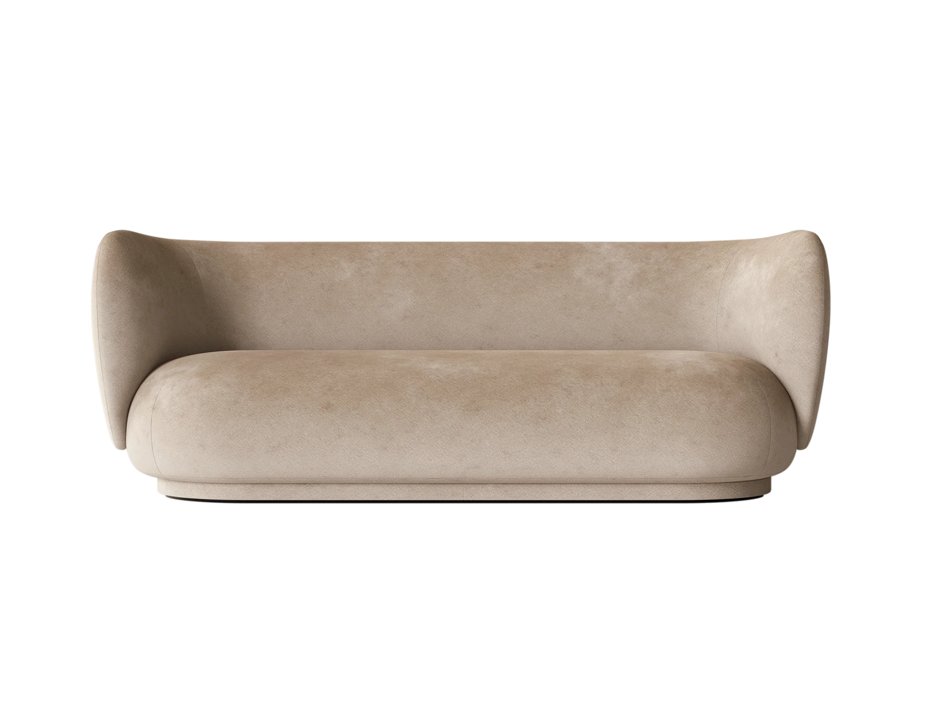 Rico Sofa 3-seater - Faded Velvet - Sand