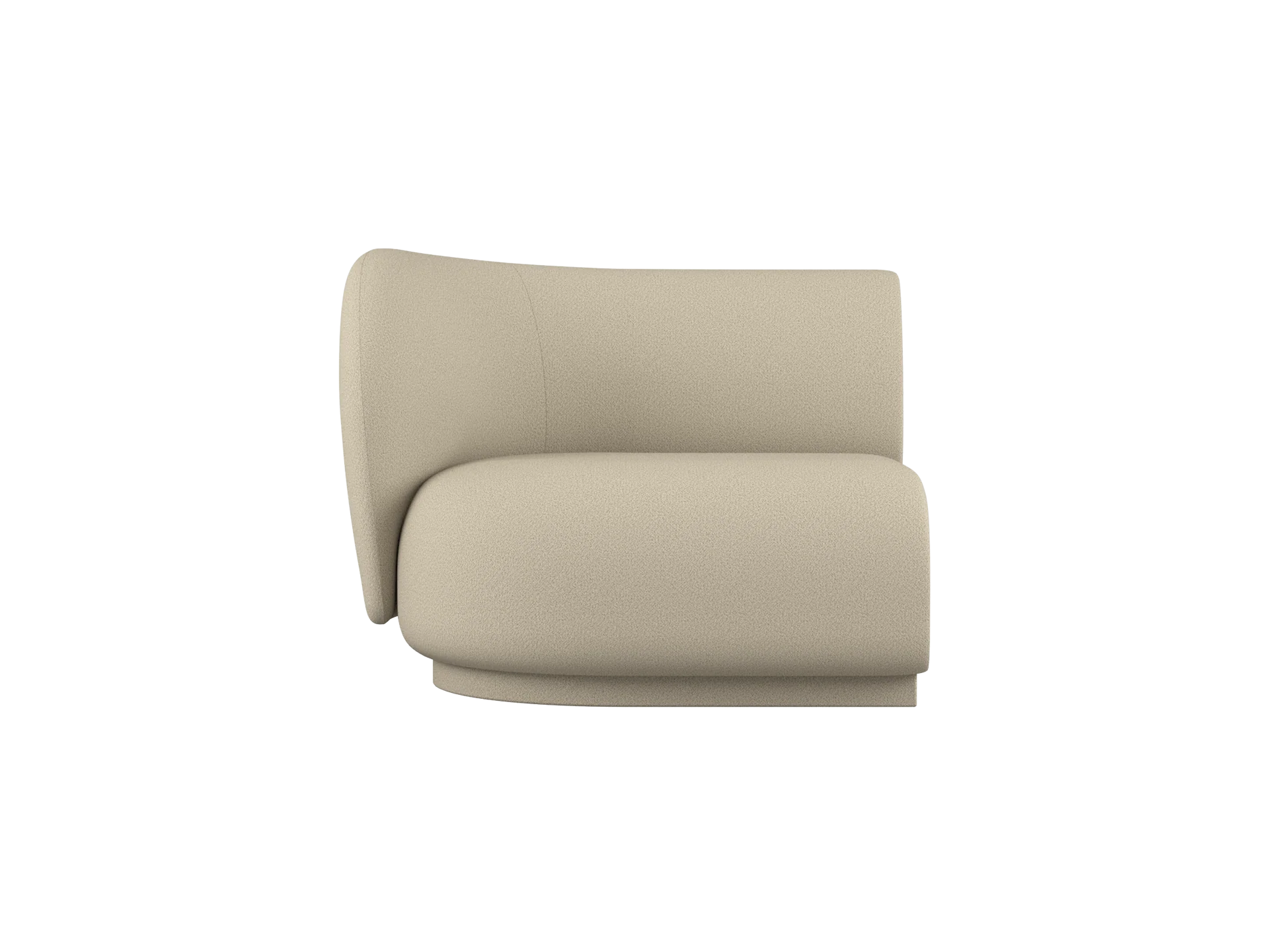 Rico Sofa Armrest Left - Grain - Cashmere