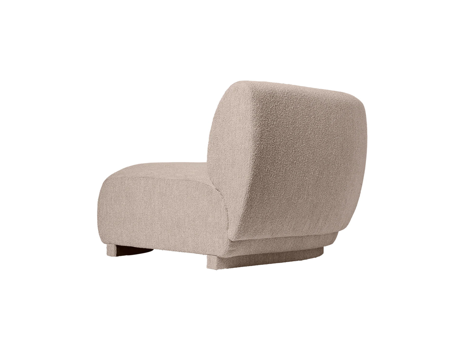 Rico Sofa Corner - Wide - Soft Bouclé - Natural - Image 6