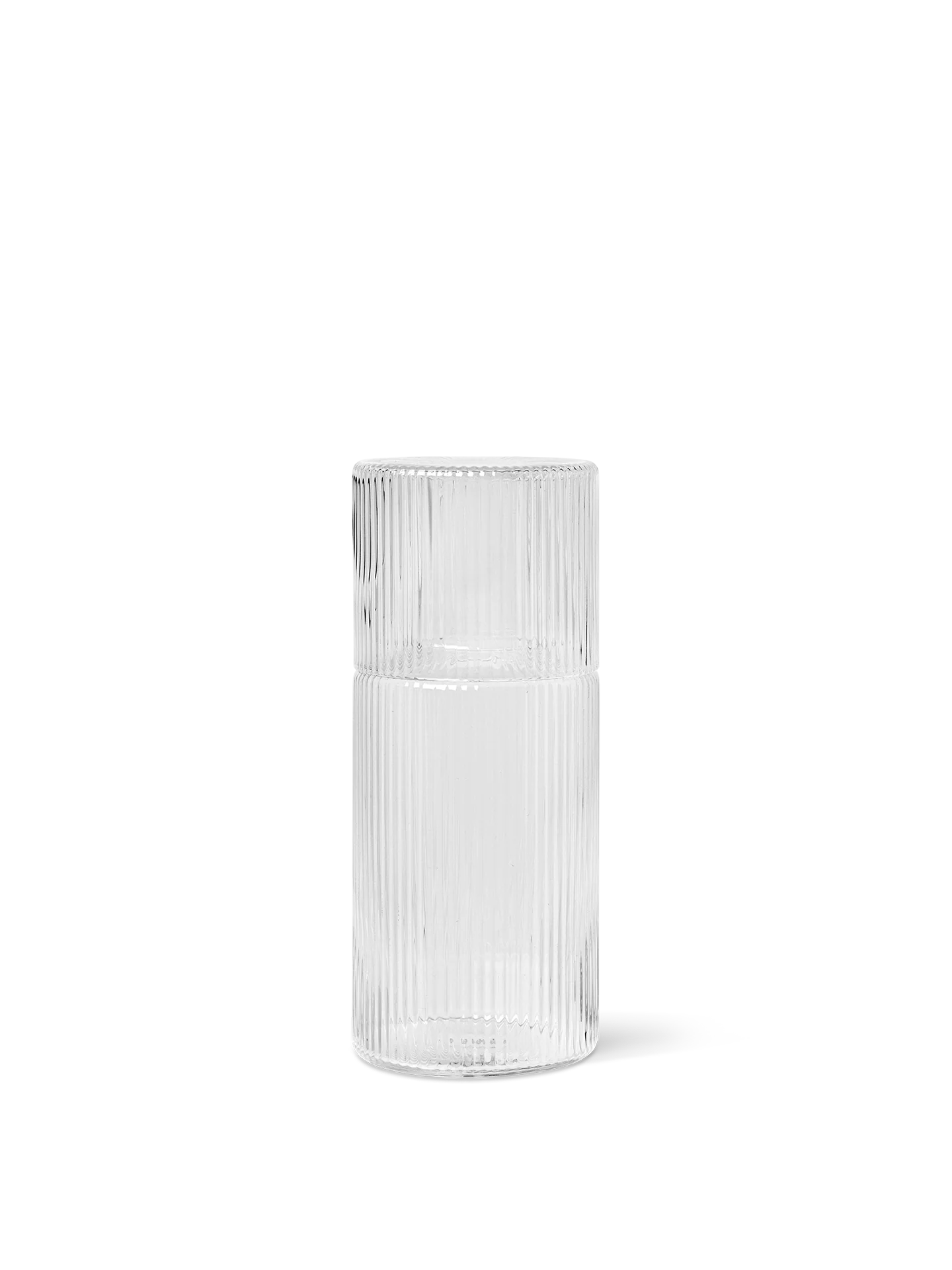 Ripple Carafe Set - Small - Clear - Image 3