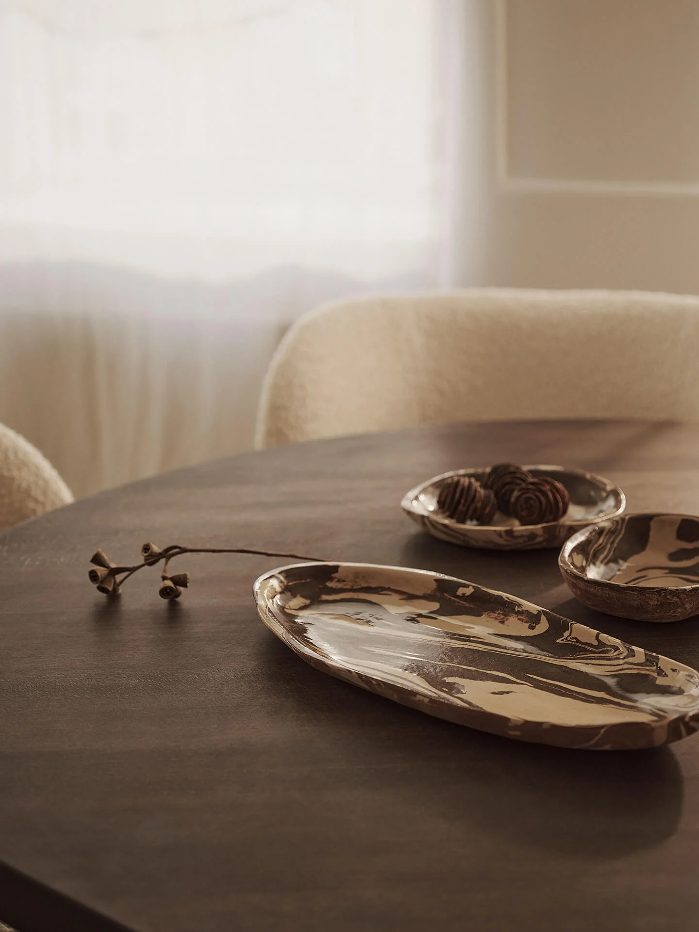 Ryu Platter - 37 - Sand/Brown - Image 2