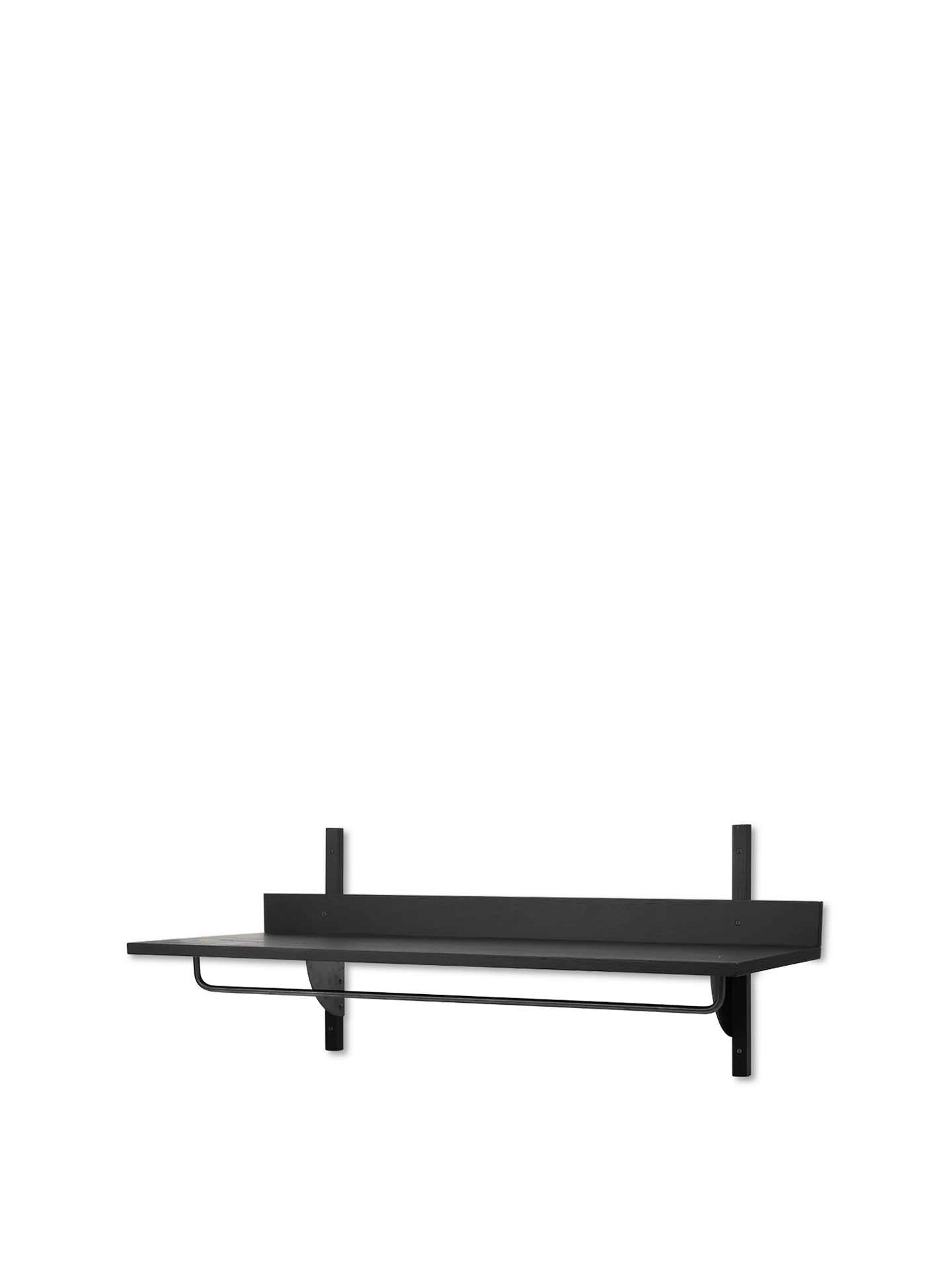 Sector Rack Shelf - Black Ash/Black Brass - Image 3