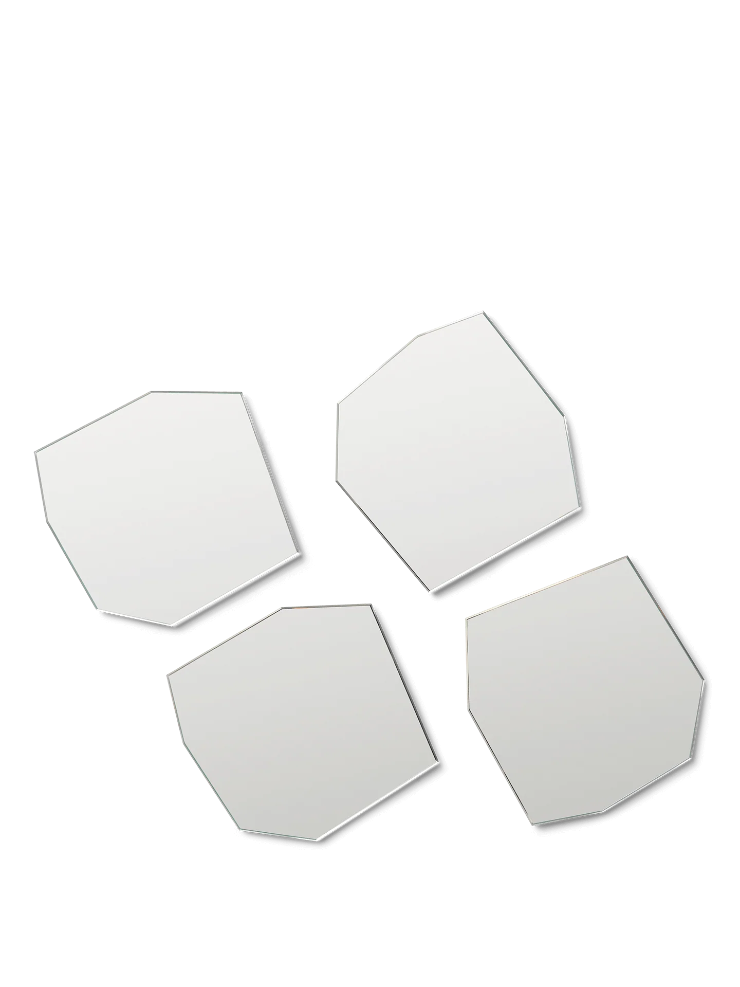 Shard Coasters - Set of 4 - Mirror - Image 4
