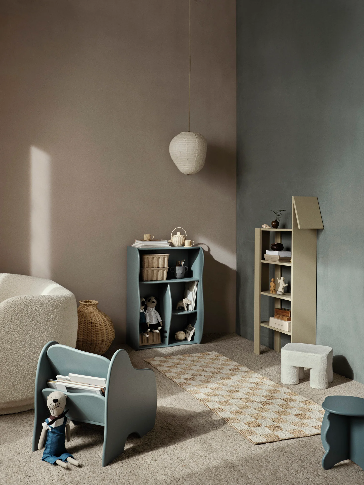 Slope Bookcase - Storm - Image 3