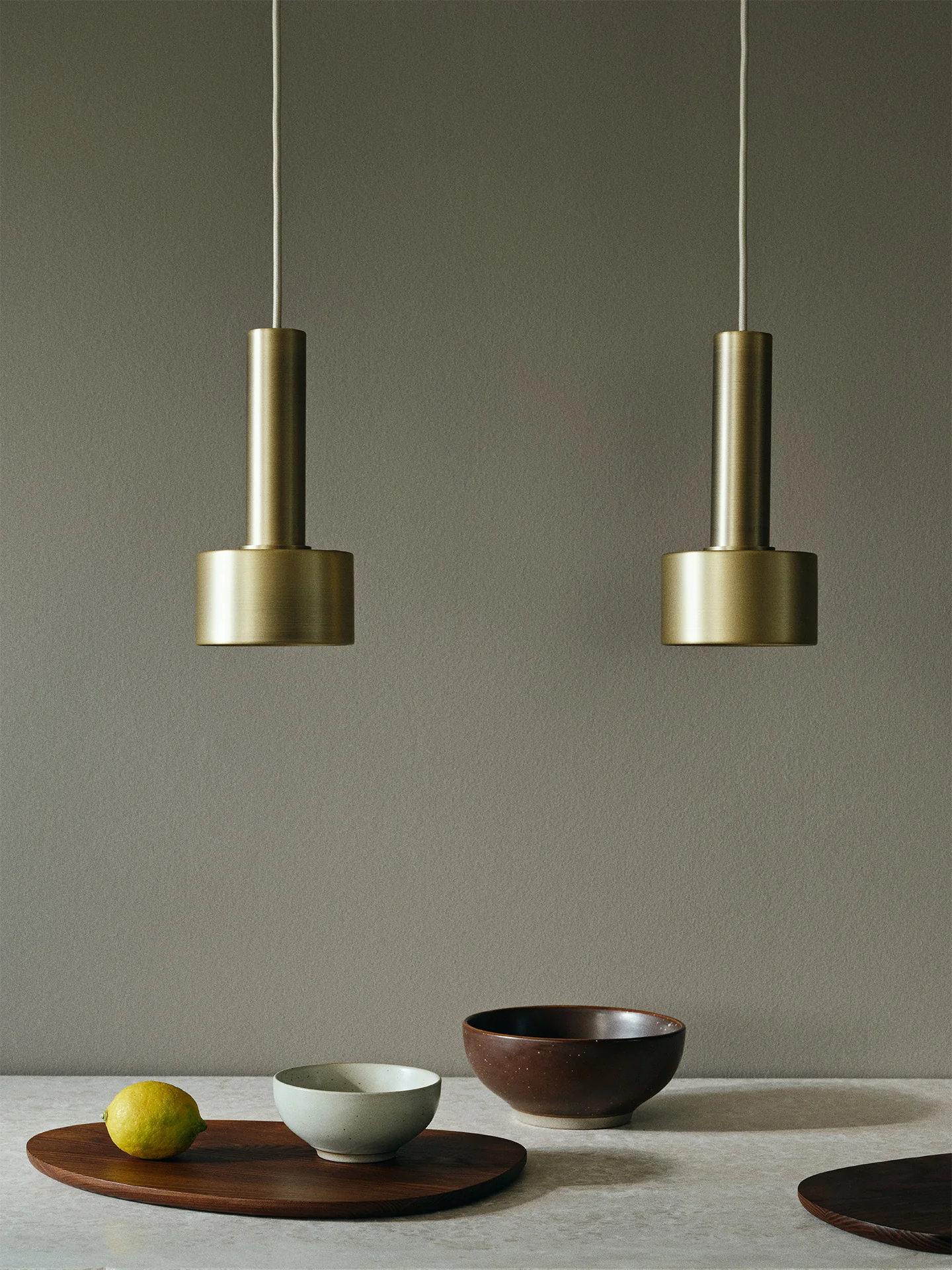 Socket Pendant High - Brass - Image 2