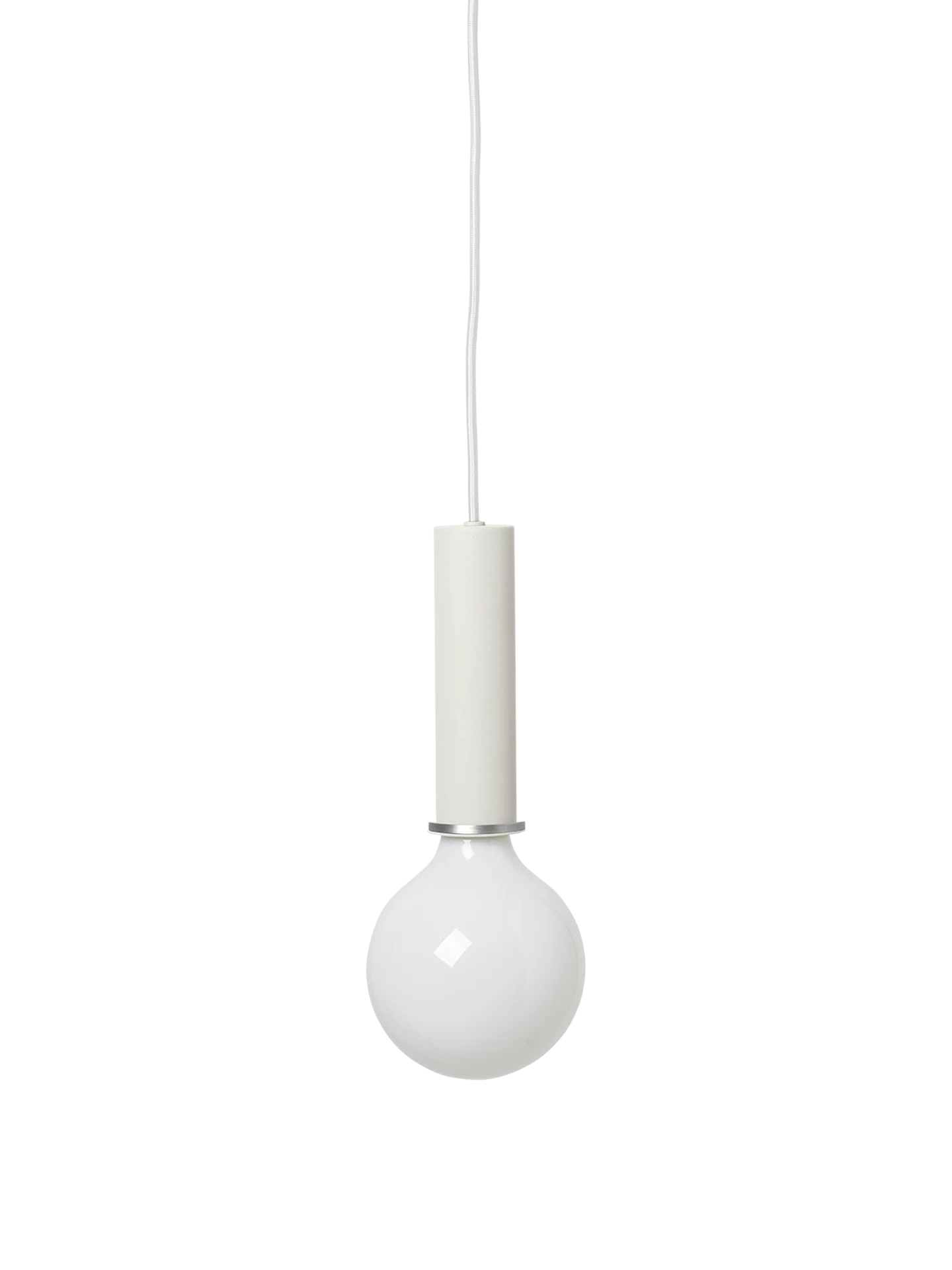 Socket Pendant High - White