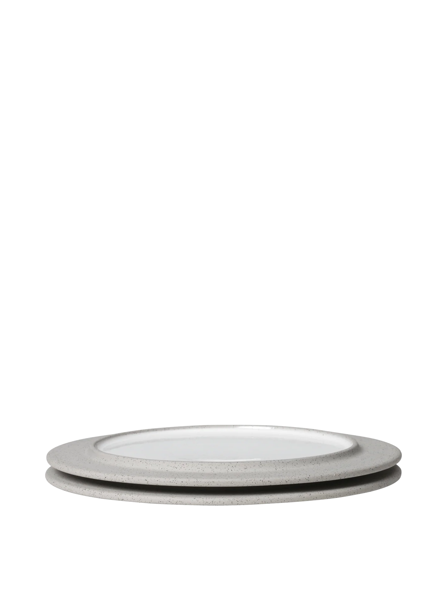 Sonae Dessert Plates - Ø22 - Set of 2 - Grey/White - Image 6