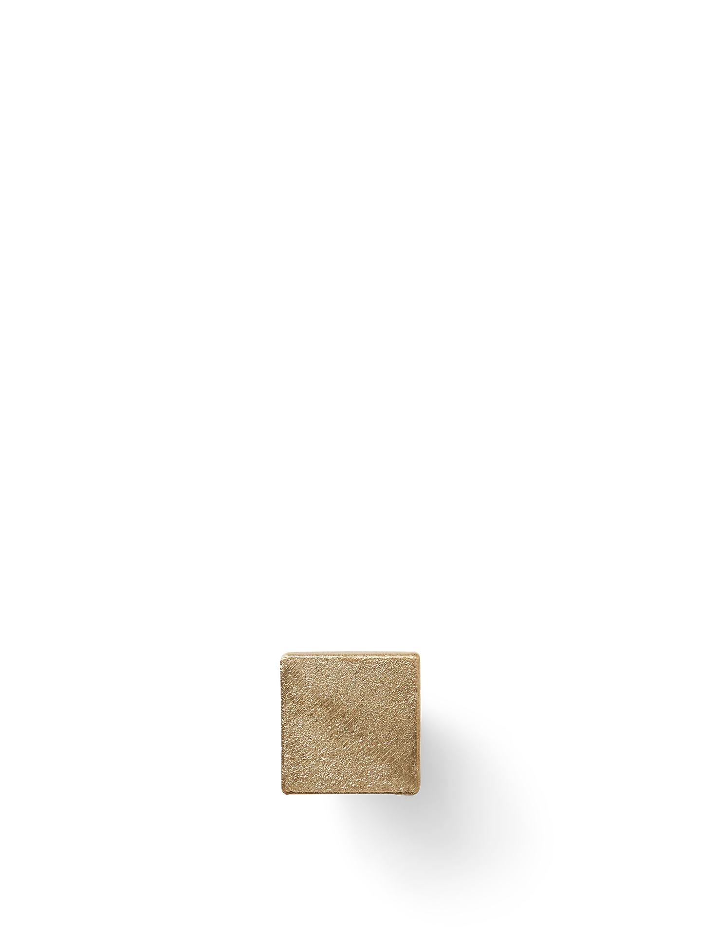 Square Hook - Small - Casted Brass