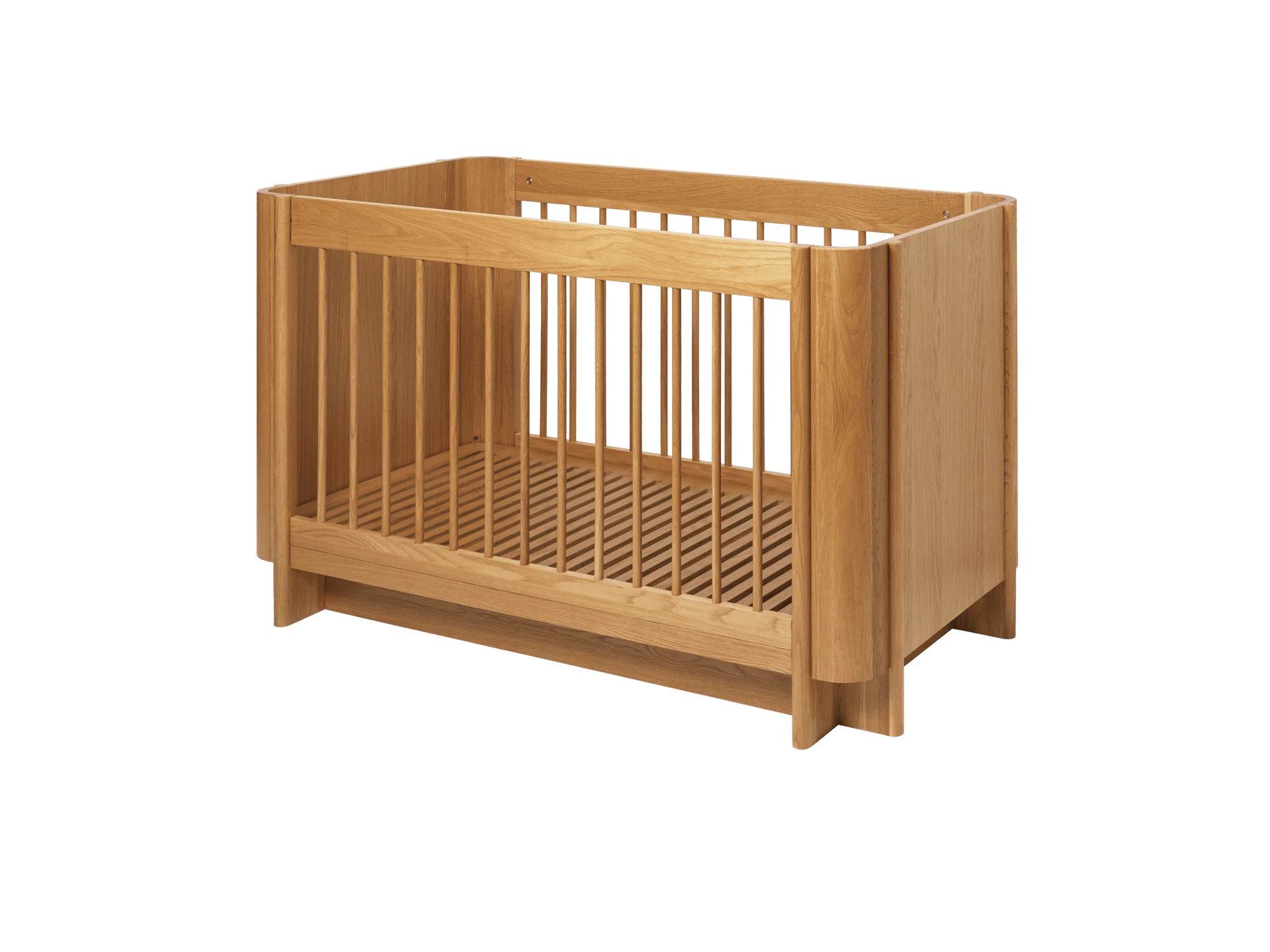 Tilu Baby Cot - Natural Oak - Image 8