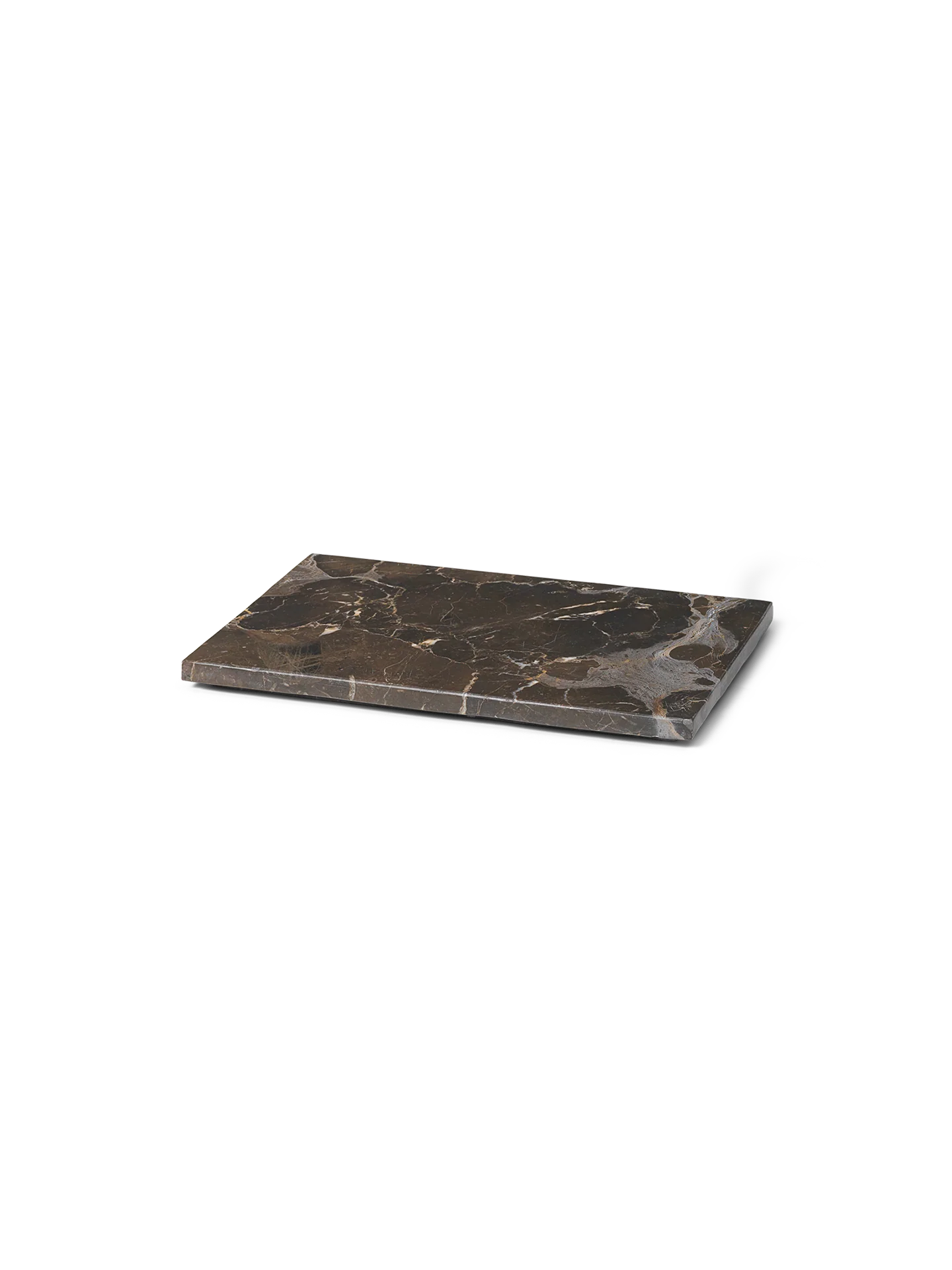 Tray for Plant Box - Marble - Dark Brown