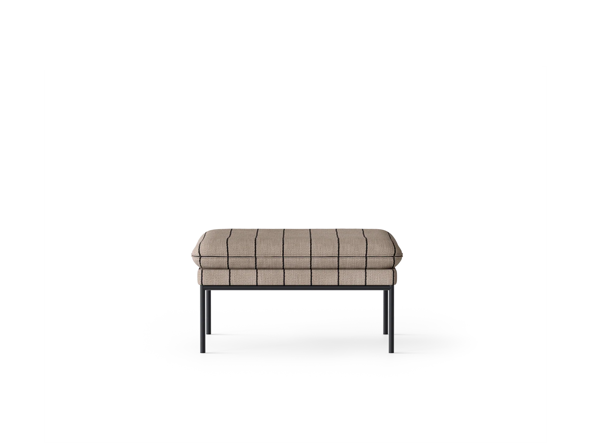 Turn Pouf - Pasadena - Sand/Black
