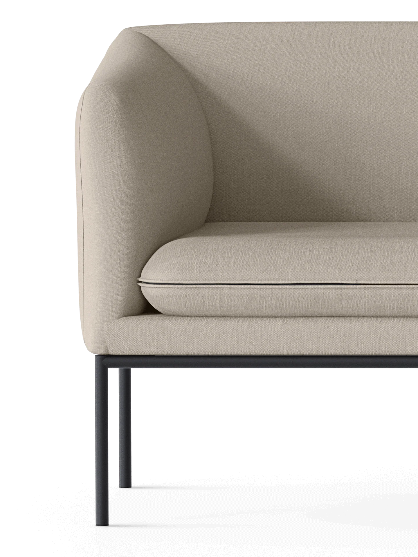 Turn Sofa 2-seater - Hot Madison - Sand - Image 2