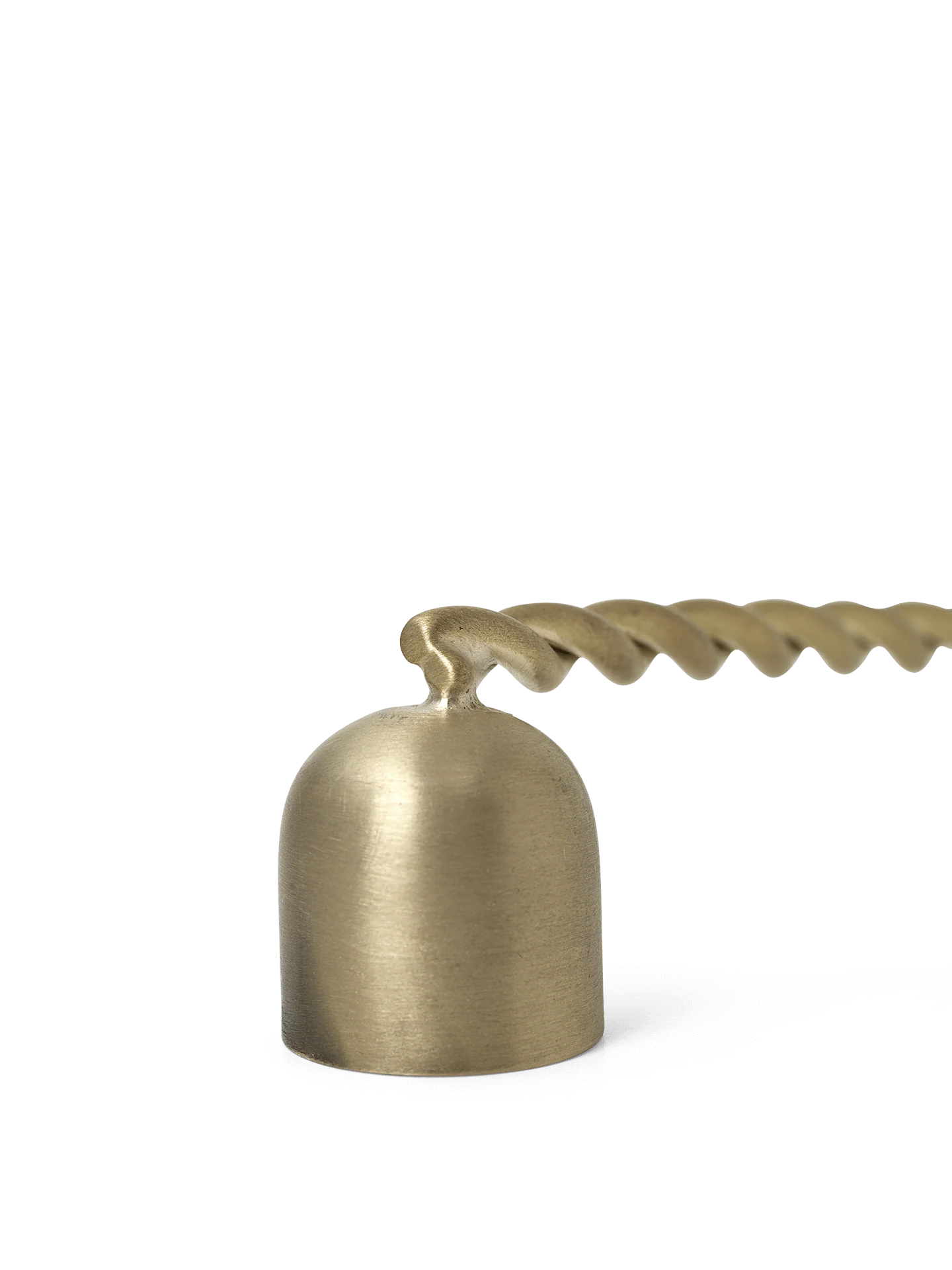 Twist Candle Snuffer - Brass - Image 3