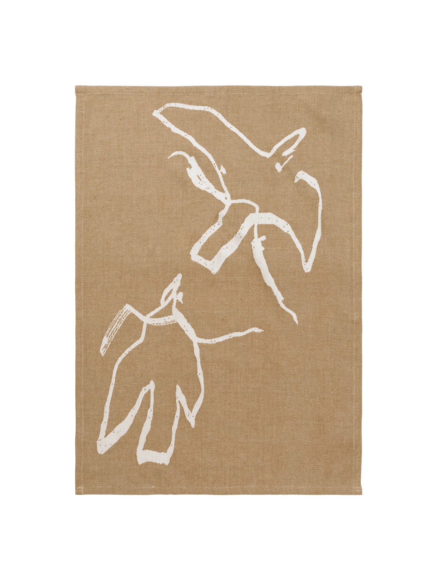 Vuelo Tea Towel - Sugar Kelp/Off-White